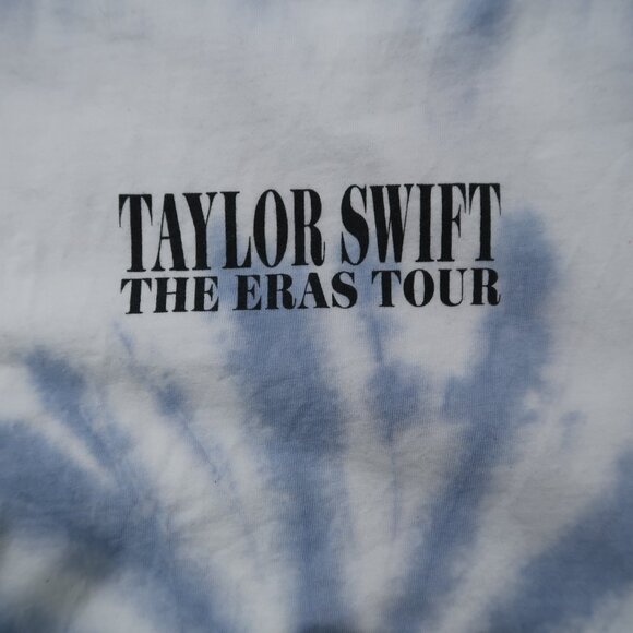 Taylor Swift T Shirt Womens M Sleeveless Tie Dye Graphic Tee Crew Neck Concert - Picture 6 of 11